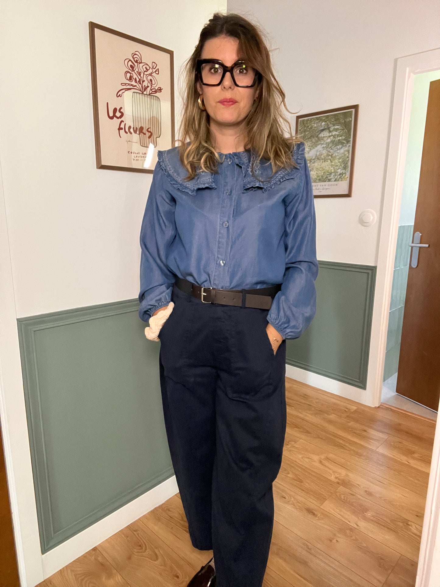Pantalon Intuition marine