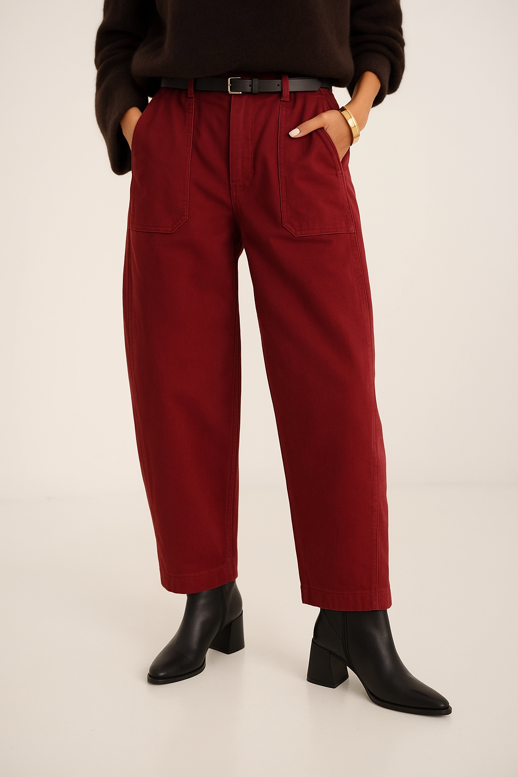 Pantalon Intuition bordeaux