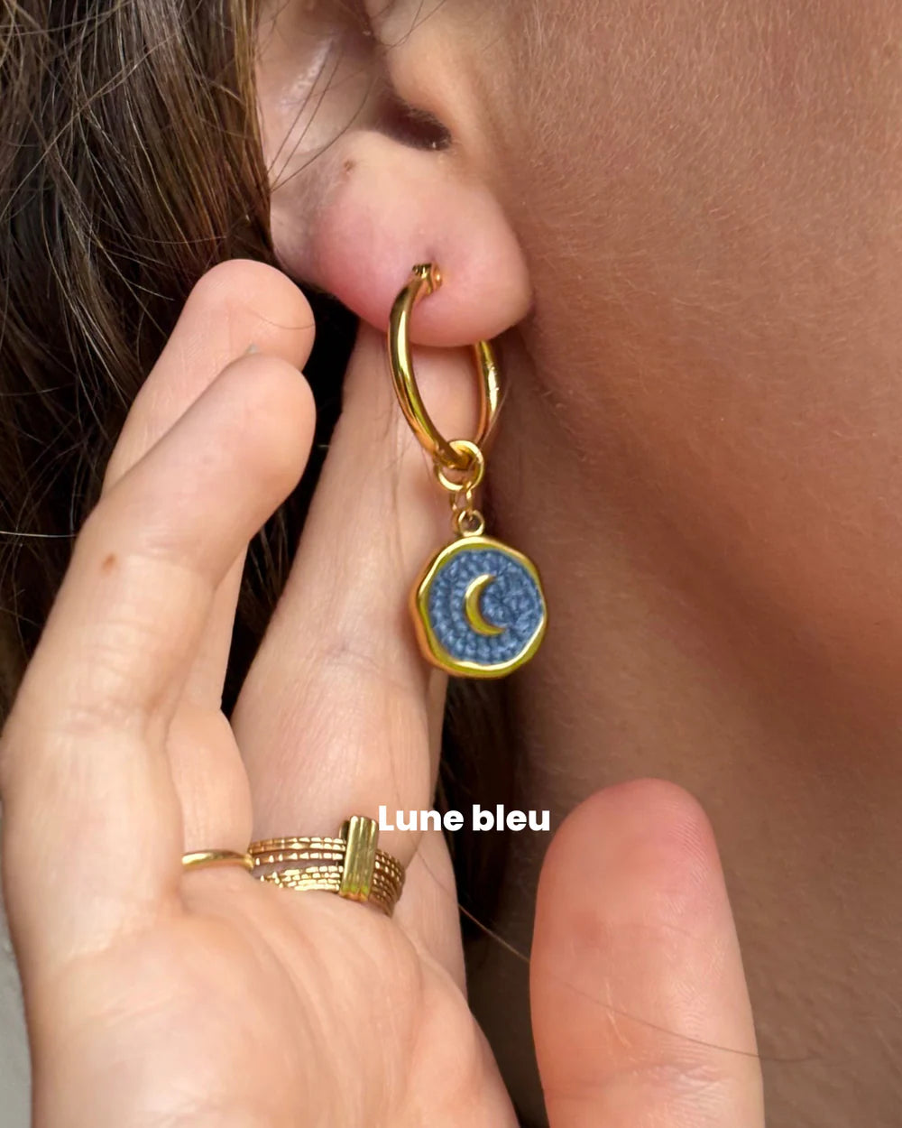 Boucles d oreilles mini Pampilles Vivianae