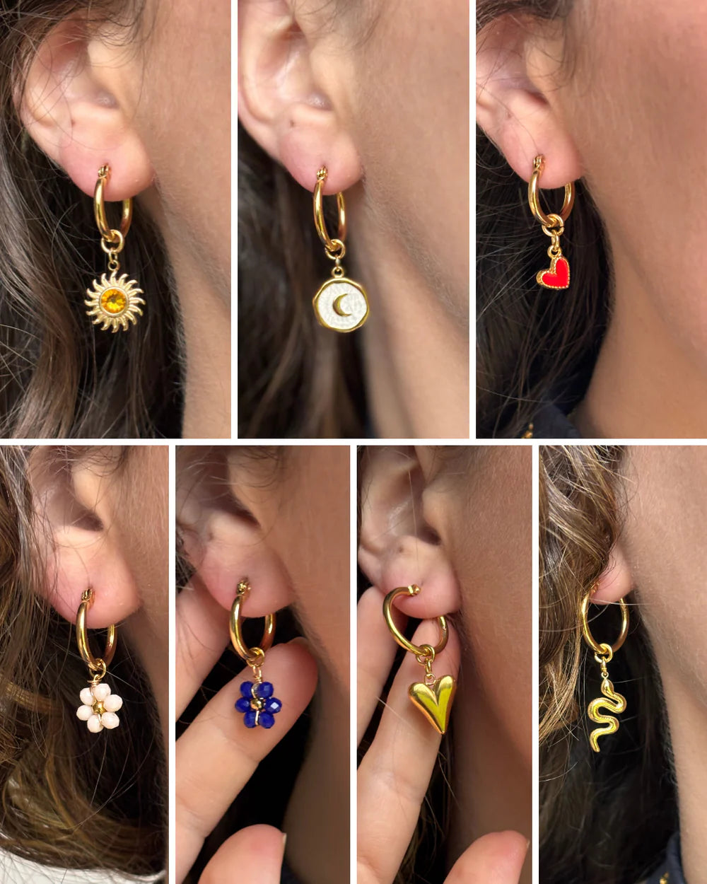 Boucles d oreilles mini Pampilles Vivianae