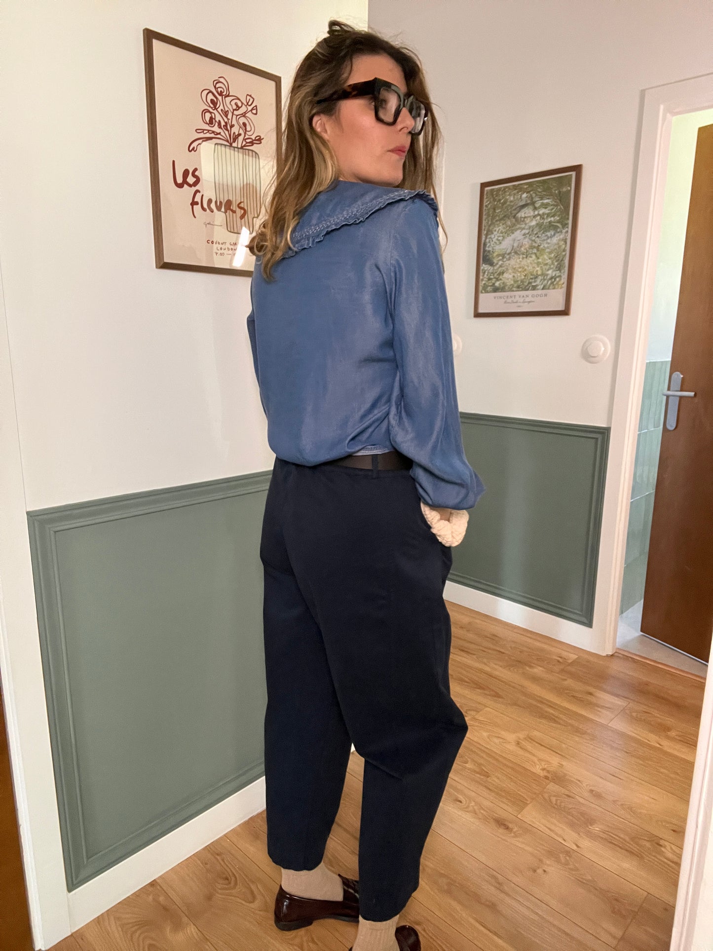 Pantalon Intuition marine