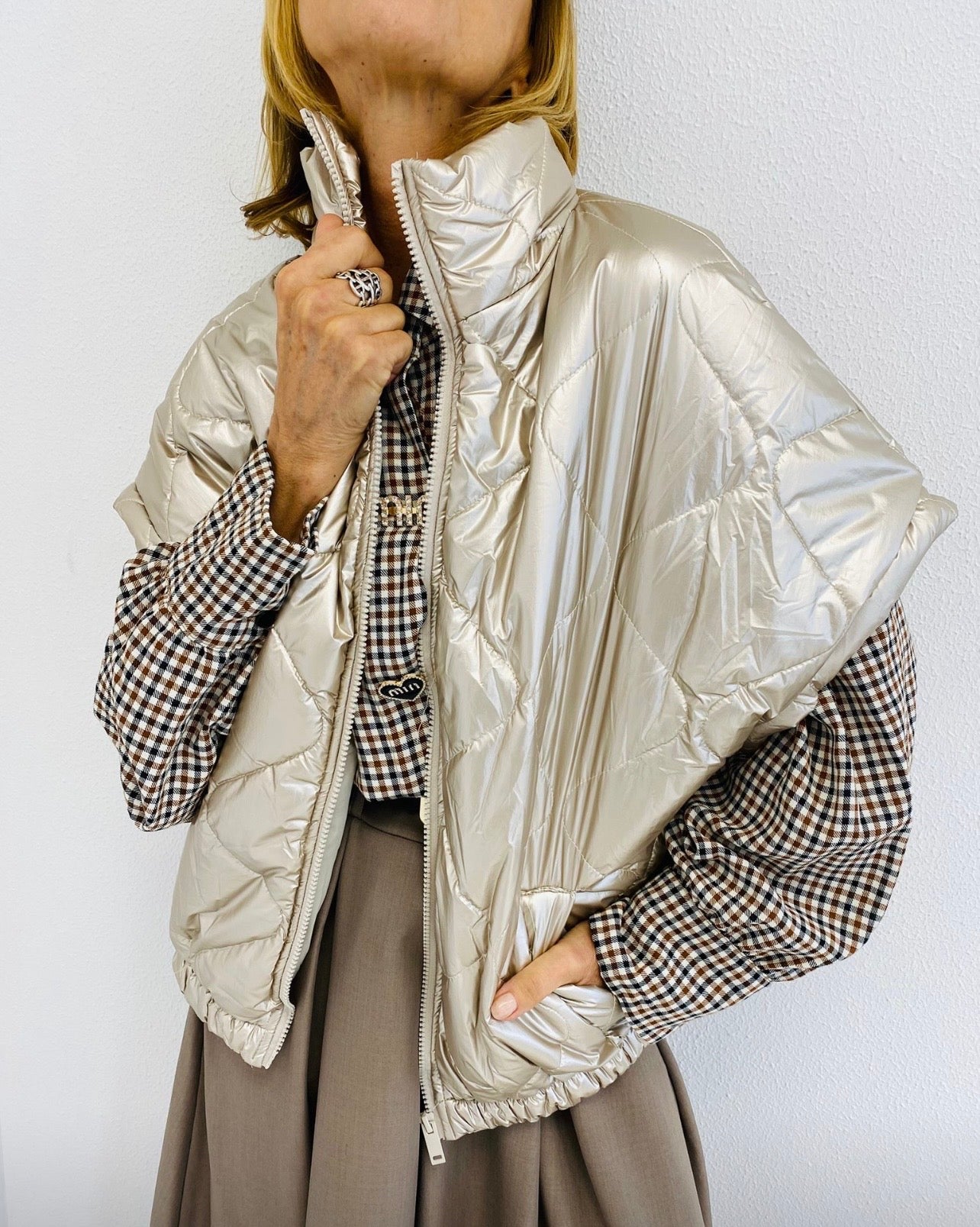 Veste matelassé Goldy